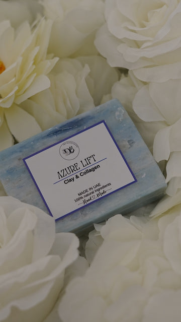 "Azure Lift"  Clay & Collagen Organic Soap